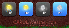 CAROL WeatherIcon theme