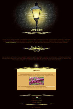 Lamp Light CSS