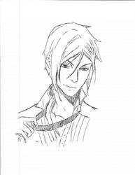 Sebastian Michaelis - Pen Sketch