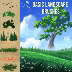 Free Basic Landscape Brushes