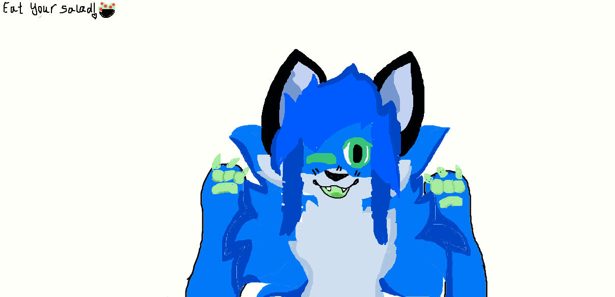 SALAD -Meme Style Art- by WolfyFoxDraws on DeviantArt