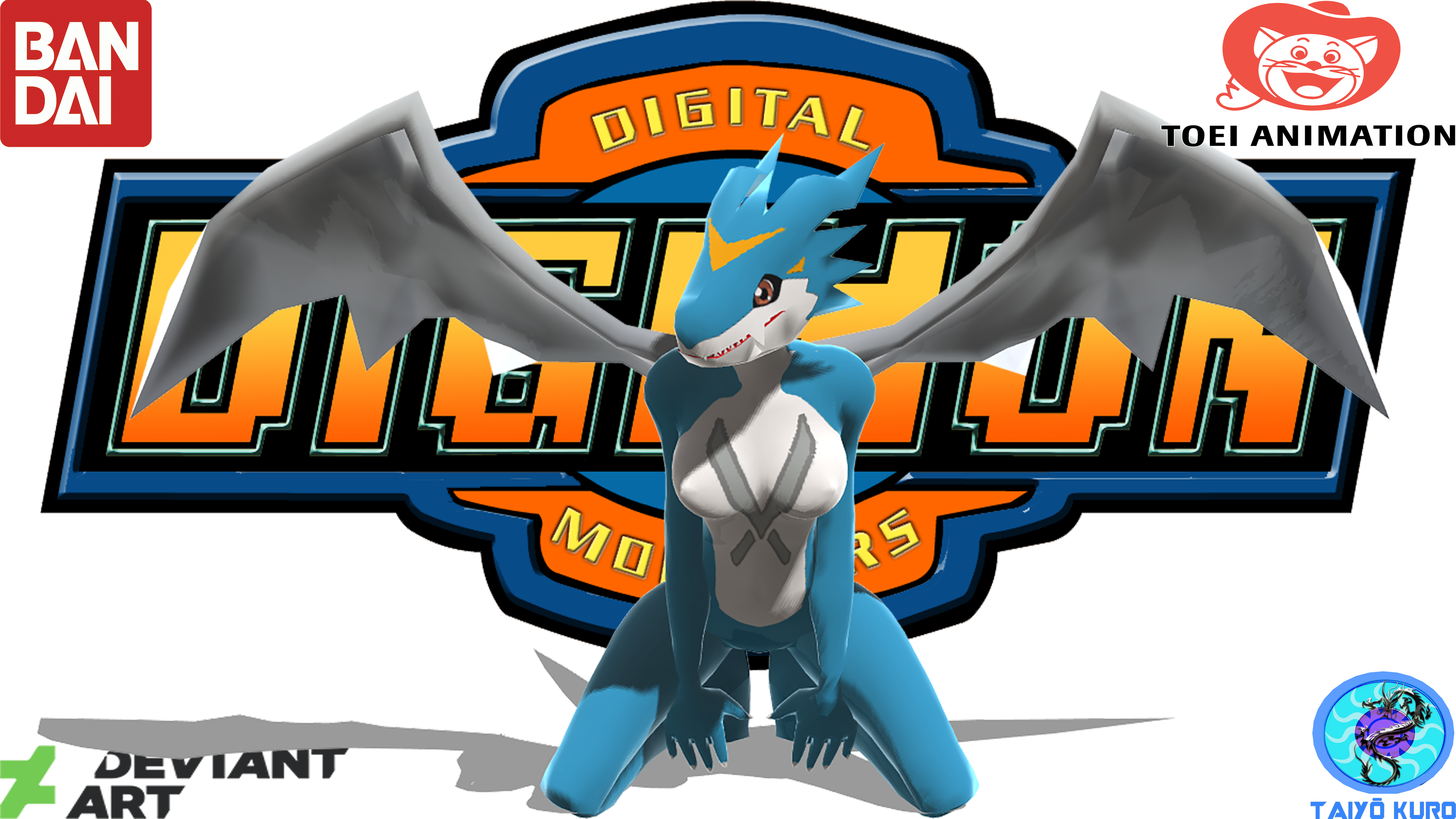 MMD Exveemon Download by TaiyoKuro on DeviantArt