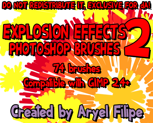 Explosion Effects PS Brushes 2