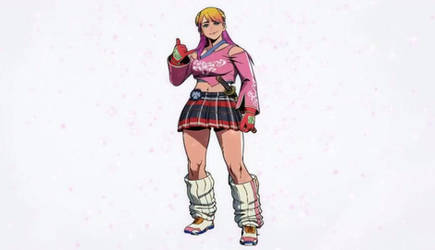 Infinity Gwenpool on Marvel vs Capcom