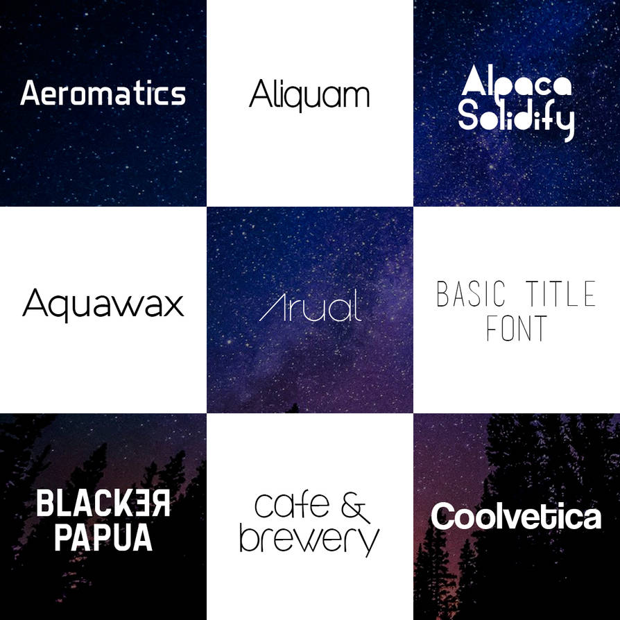 Download Pack 9 Fonts Sans Serif Pt 1 By Rared Deer By Rareddeer On Deviantart SVG Cut Files
