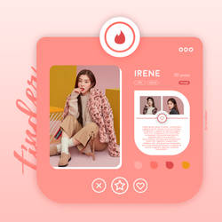 TEMPLATE TINDER N001 by rareddeer