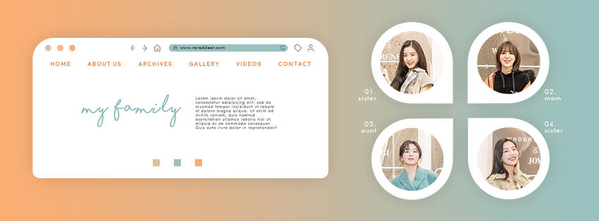 TEMPLATE HEADER N003 by rareddeer by Rareddeer on DeviantArt