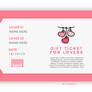 TEMPLATE HOT AIR BALLON TICKET N001 by rareddeer