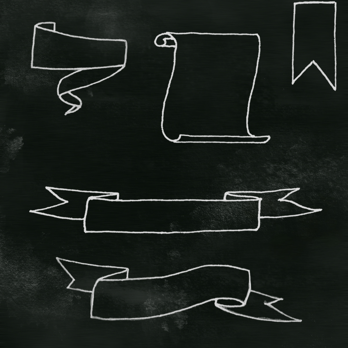 Chalkboard Banner by misenasblog on DeviantArt