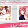 6 icons Natsuki x Syo
