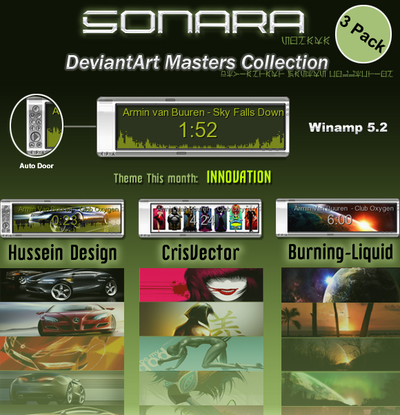 Sonara DA Masters 3 Pack