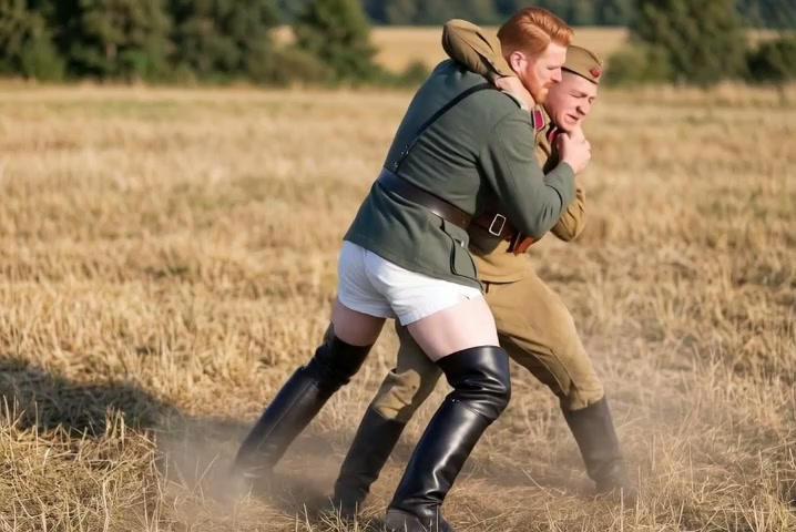 Boots. Hand to hand fight. Ginger. by sitamfricus on DeviantArt