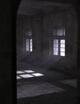 Freebie Iray Godray Testing Scene by SickleYield