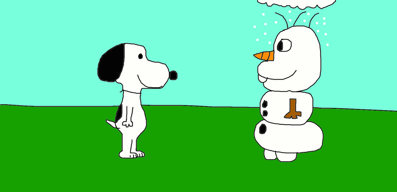 Snoopy And Olaf by torrjua11011 on DeviantArt