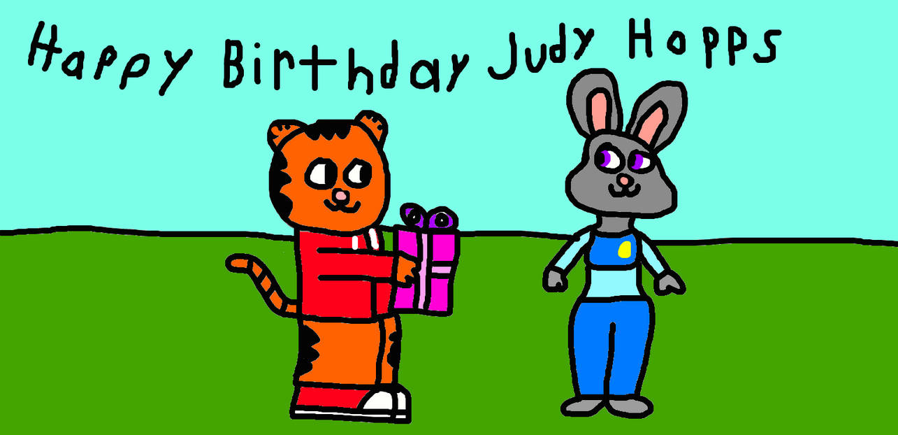 Happy Birthday Judy Hopps by torrjua11011 on DeviantArt