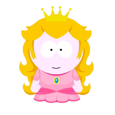 Princess Peach in Southpark Style by SouthparkLover3 on DeviantArt