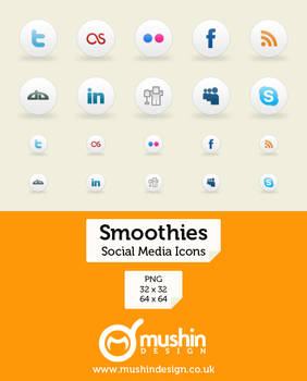 Smoothies Social Media Icons