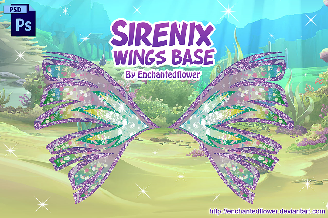 Sirenix Wing Base by Enchantedflower on DeviantArt
