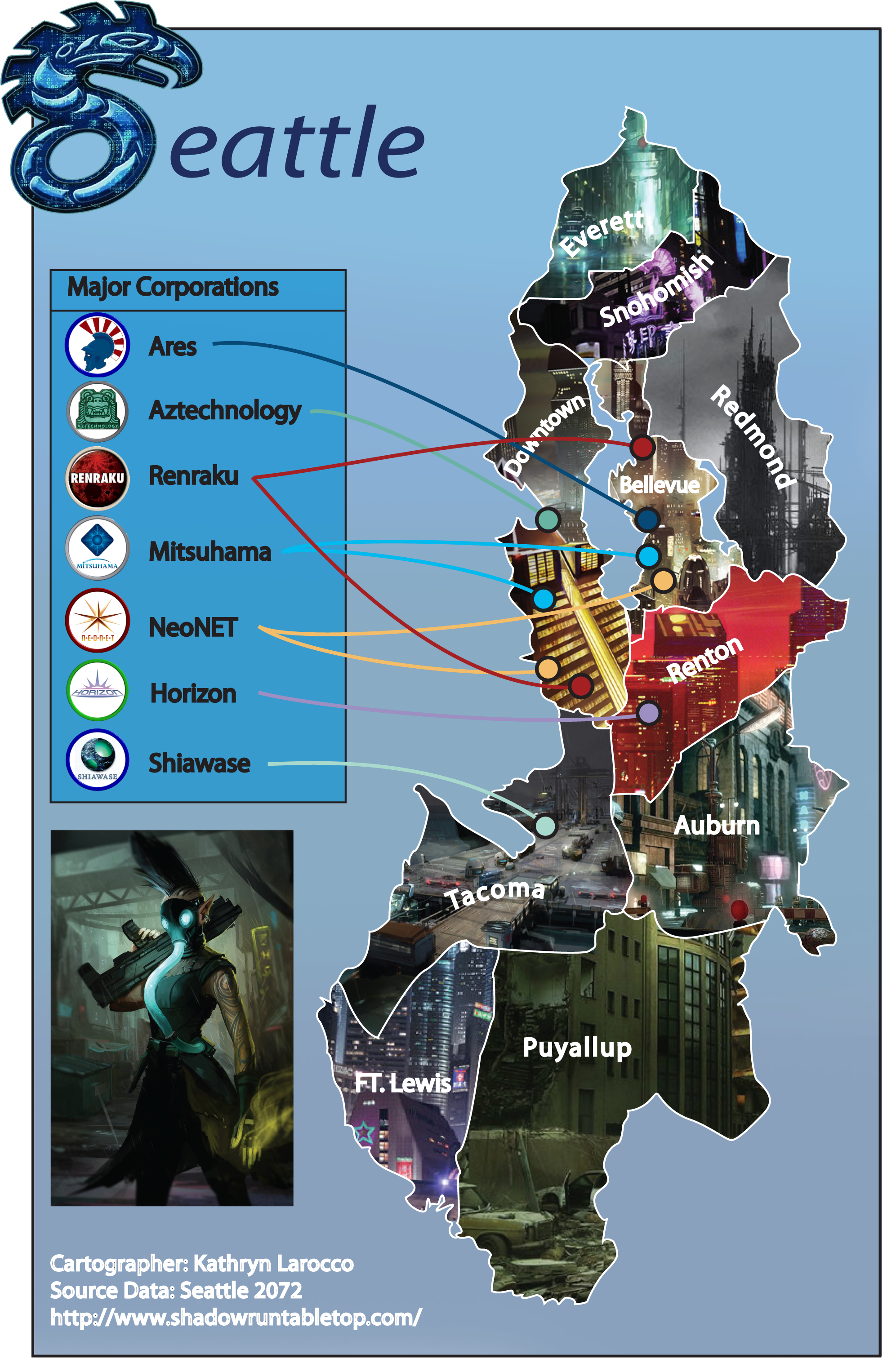 Shadowrun Map