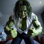 She Hulk Mid-Transformation 9 Animated