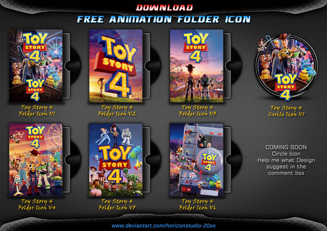 Toy Story 4 (2019) Folder Icon Pack by HorizonStudio-20xx on DeviantArt