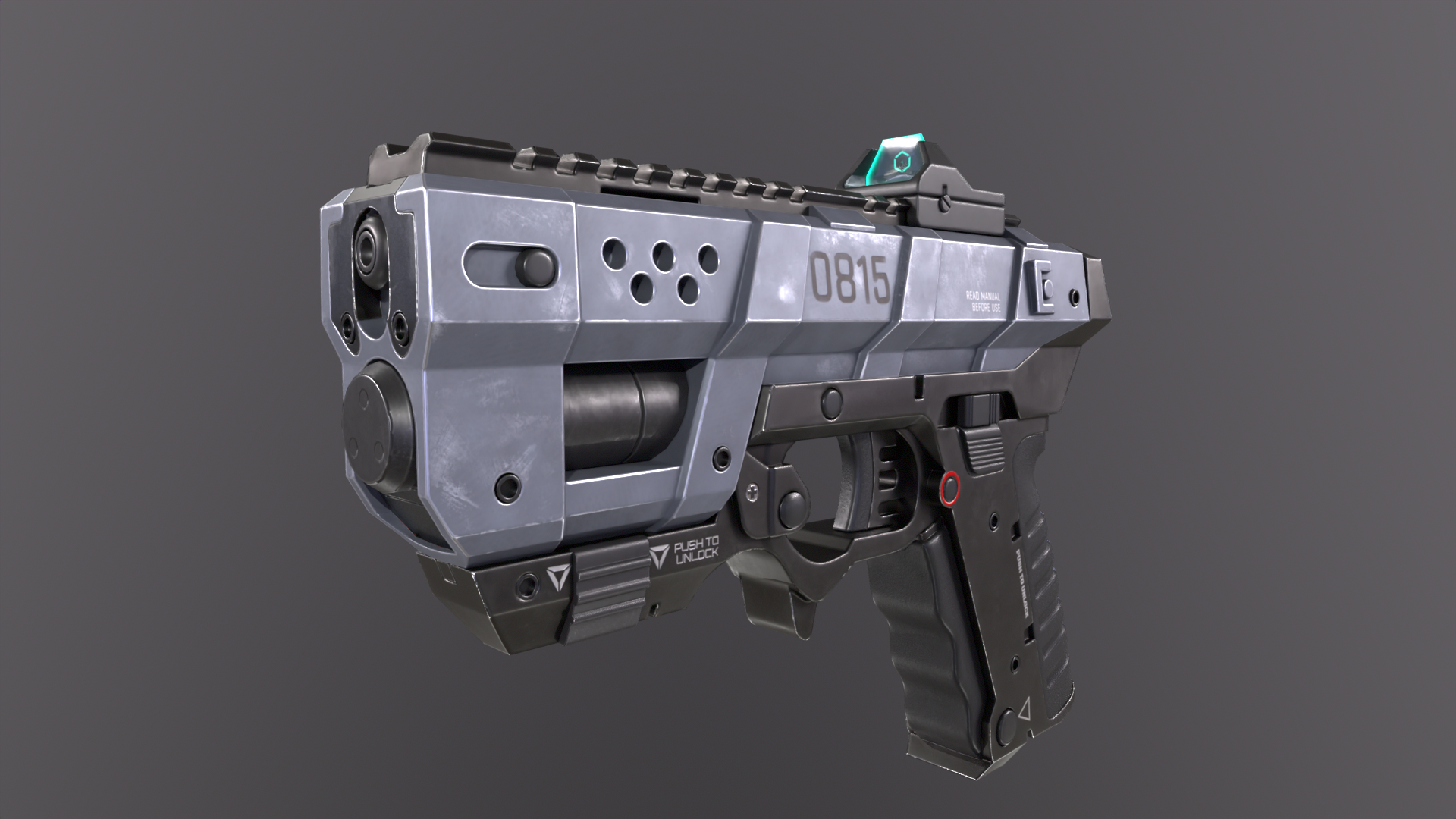 Sci Fi Ruger Sci-fi gun by Ignaciocappo on DeviantArt