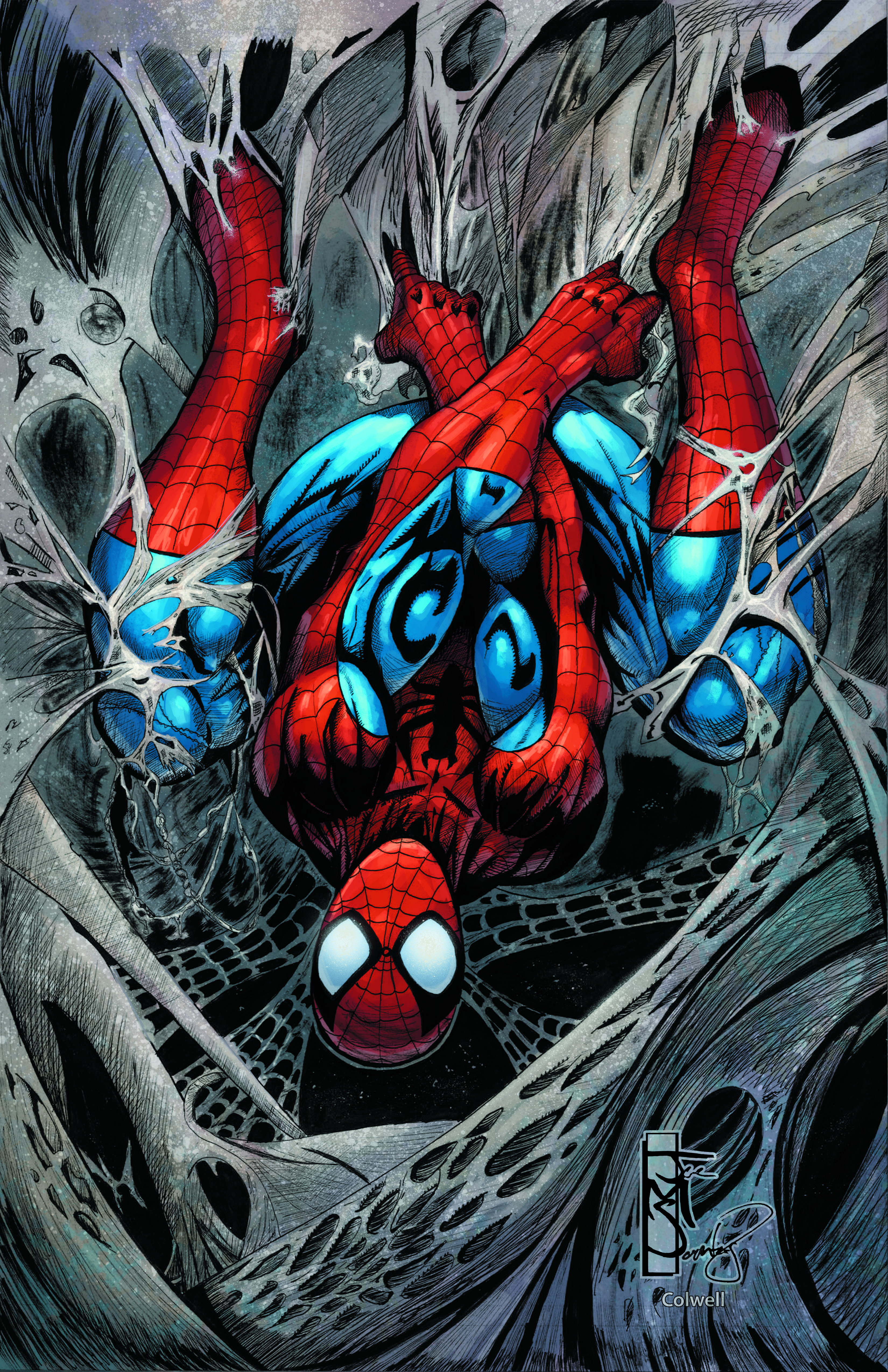 SpiderMan Sonntag Colwell colors