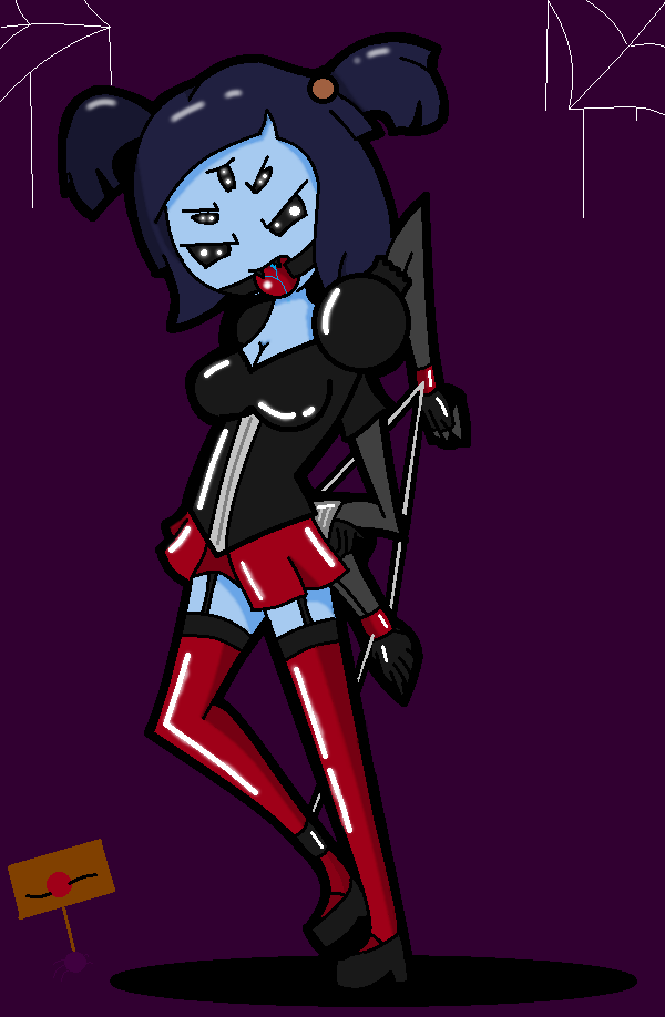 muffet by cartoonbondage101 on DeviantArt