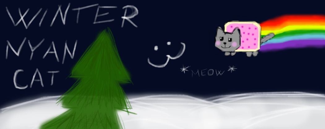 Winter Nyan Cat