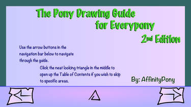 The Pony Drawing Guide for Everypony 2nd Ed.
