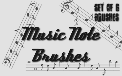 Music Note Brushes
