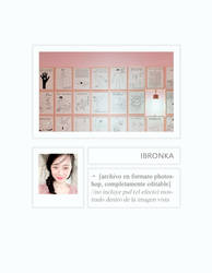 plantilla / template .psd #007 by ibronka
