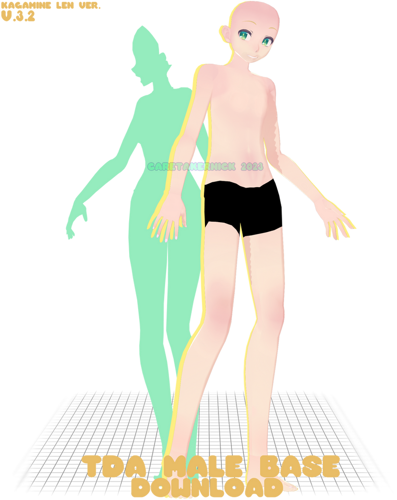 TDA Male Base v.3.2 [DL] by CaretakerNick on DeviantArt