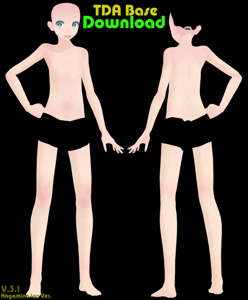 Tda Male Base Dl Len By Caretakernick On Deviantart The base is perfect, and it's nice to see a teenager base when all tda's male bases are more mature men, but, it has a waist bone problem, when you use this base for project diva motion it has a issue and doesn't move, which makes the character looks. tda male base dl len by caretakernick