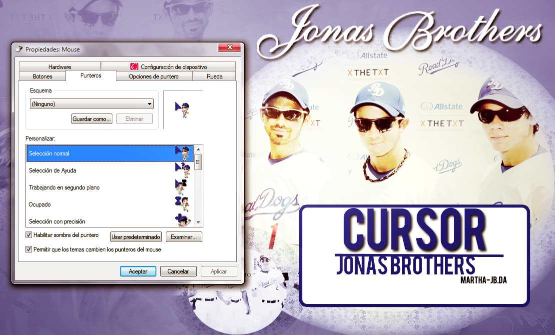 Cursor JONAS BROTHERS Road Dogs