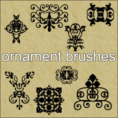 Ornament Brushes by little-stock on DeviantArt