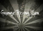 Grunge Rising Sun GIMP Brushes