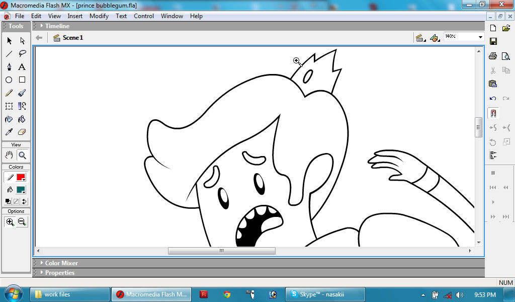 Simple Line Art editing tips in Flash by nasakii on DeviantArt