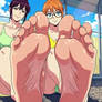 Feet Friends Animation