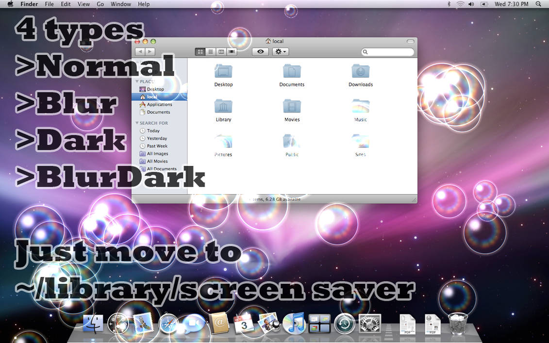 Bubble screensaver for Mac by Necro949445 on DeviantArt