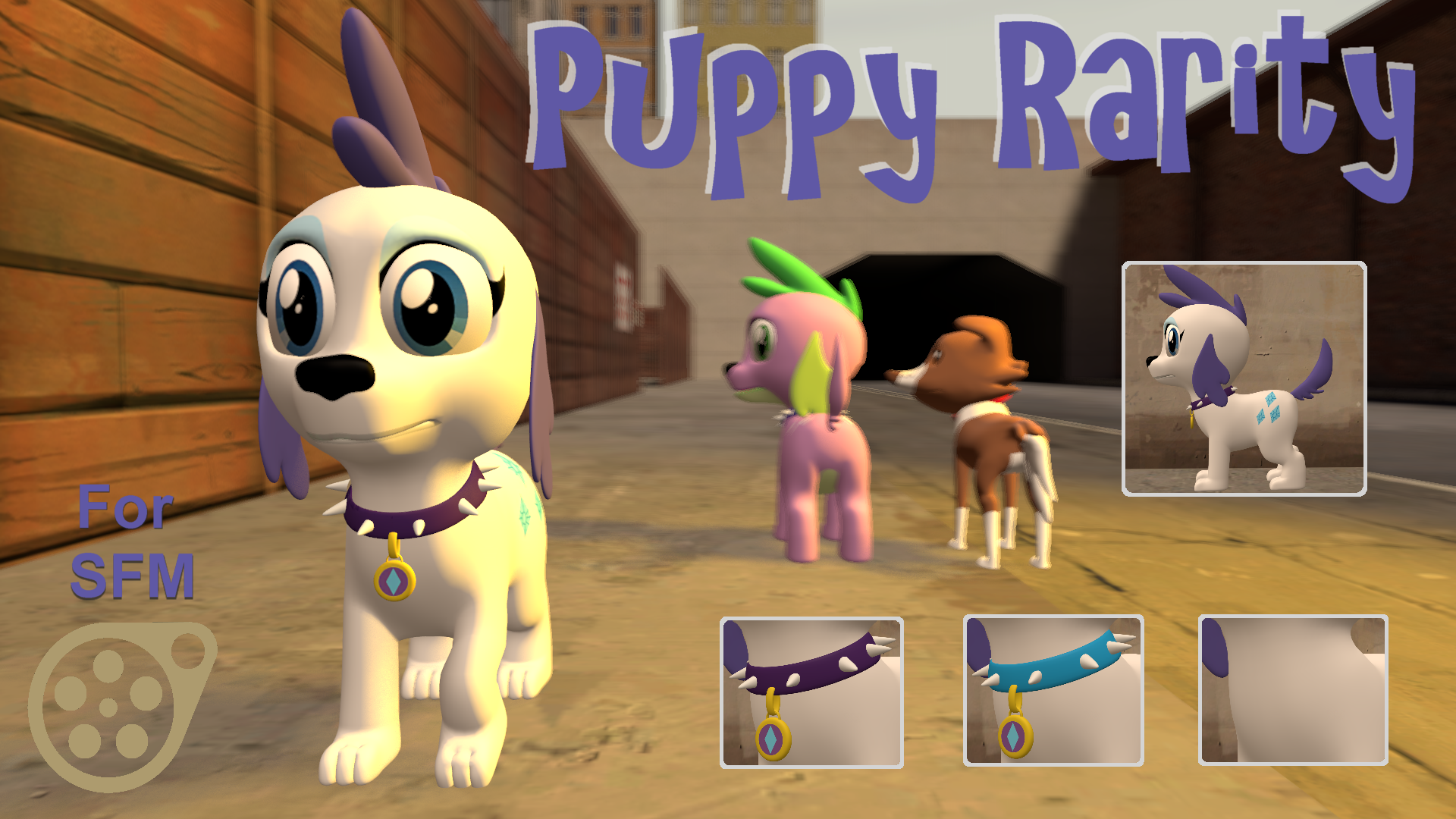 [DL] [SFM] Puppy Rarity by red4567-2 on DeviantArt