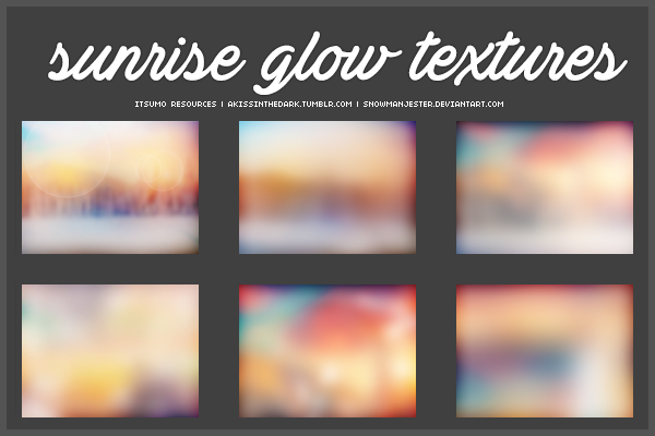 Sunrise Glow Texture Pack by snowmanjester