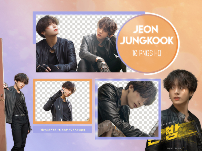 Pack Png 23 Jeon Jungkook BTS ARMY ZIP 2019 by yaheopp on DeviantArt
