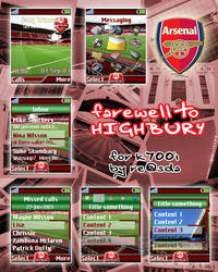 Arsenal Highbury for k700i