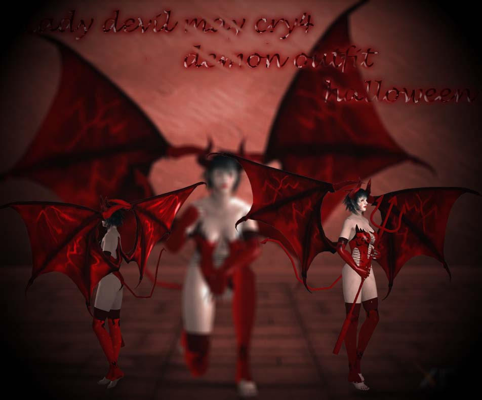 Lady demon outfit