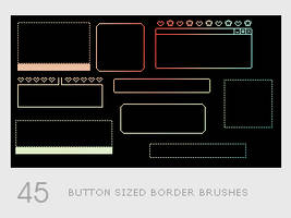 Button Sized Border Brushes