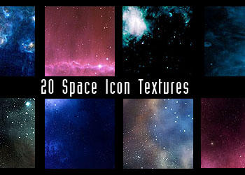 100x100 space textures