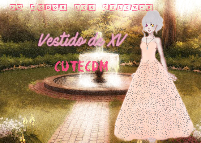 CDM Pack Vestido para XV by -CuteCDM-