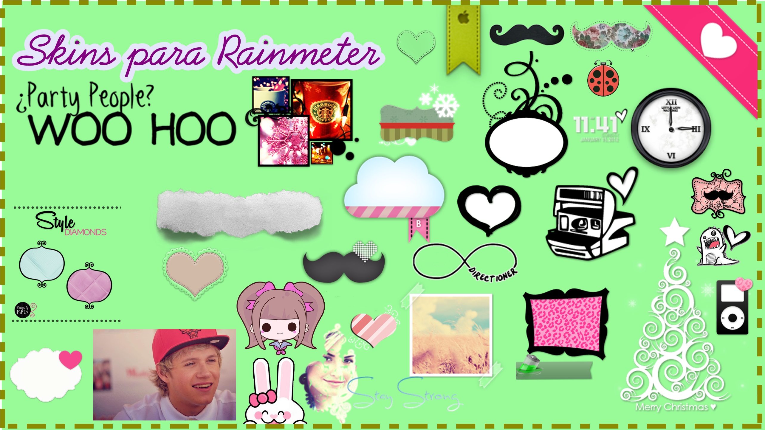Skins para Rainmeter *-* by Jonatika-Rusher on DeviantArt