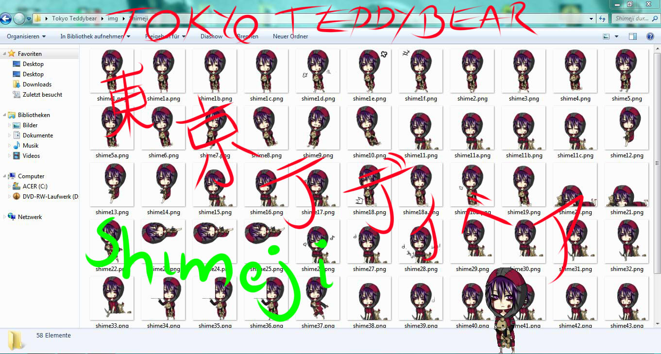 Shimeji Available for Download on Shimejis DeviantArt
